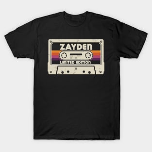 Zayden Name Limited Edition T-Shirt